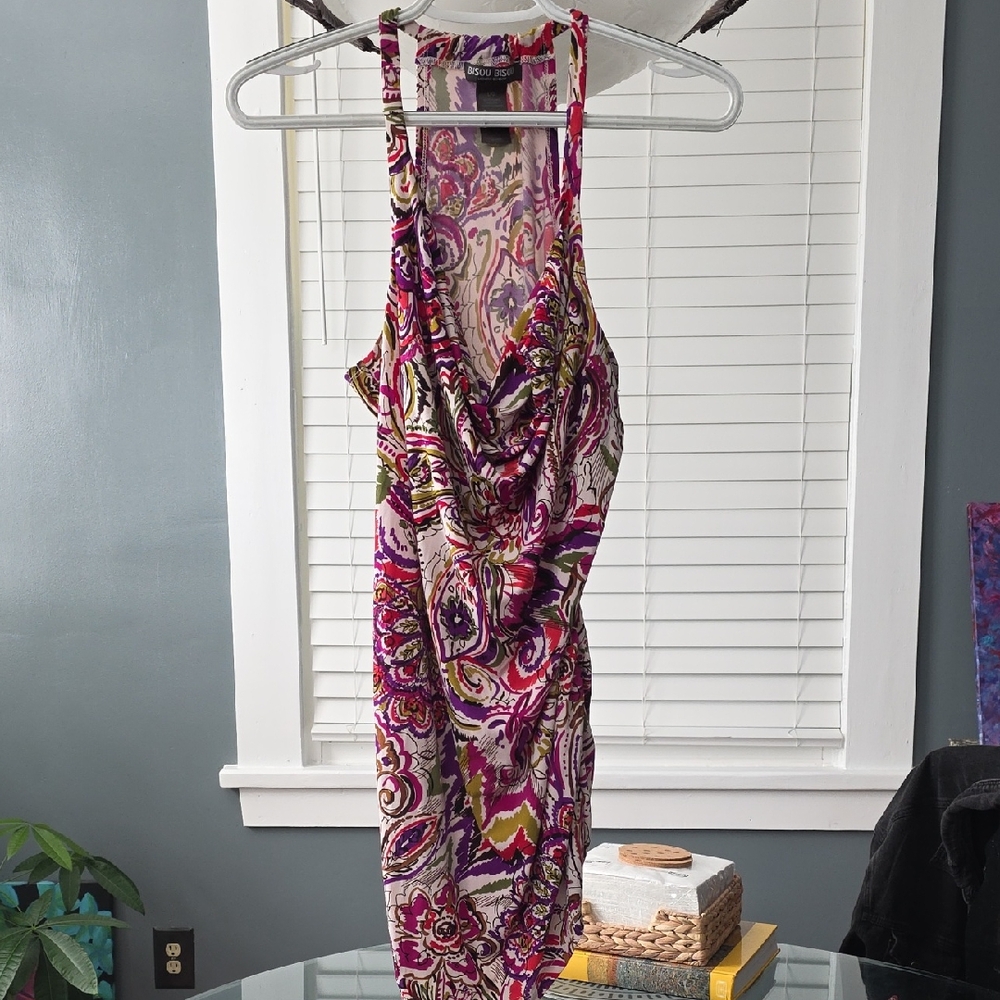 Bisou Bisou Multicolor Paisley Tank Top